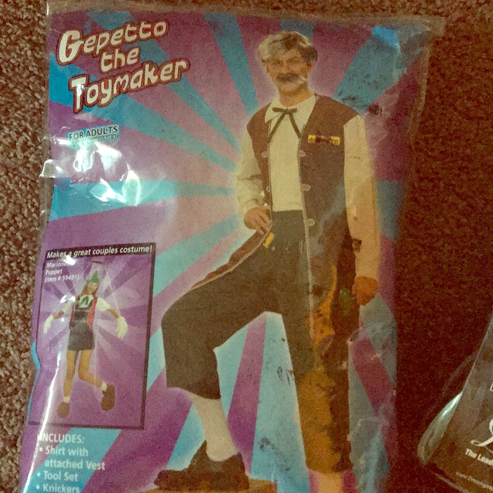 Gepetto men’s costume